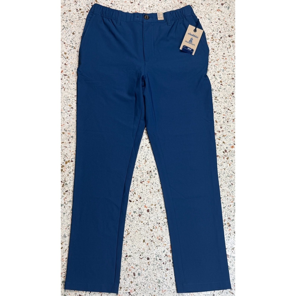 Chubbies Men's Blue The New Avenues Everywear Pant Size Medium